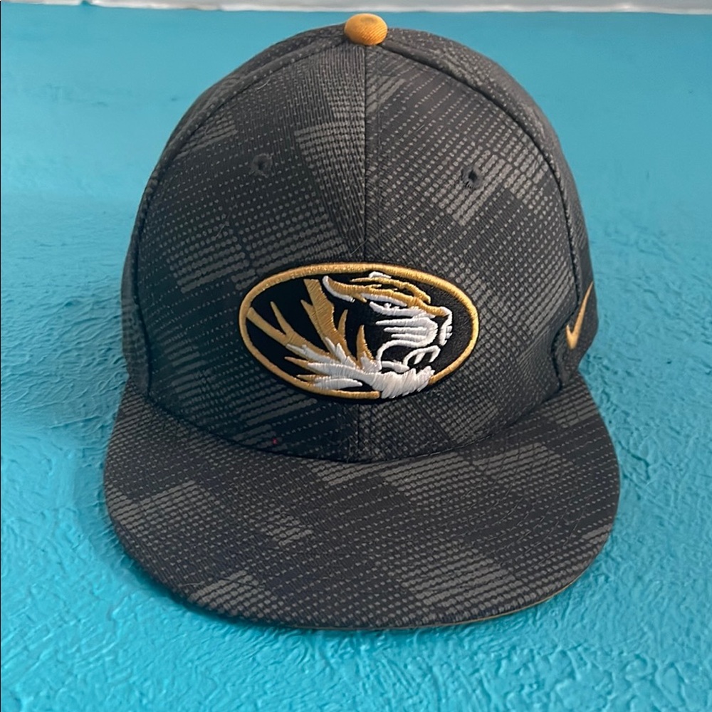 Nike Black and Gold Mizzou SnapBack